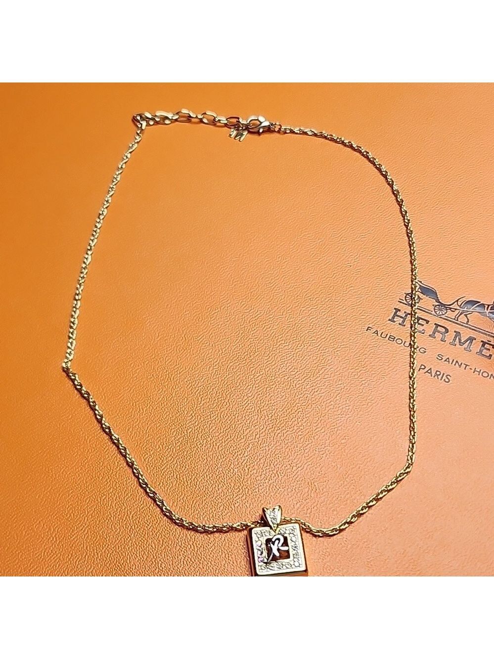 Nina Ricci Gold plated signed - Picture 6 of 9